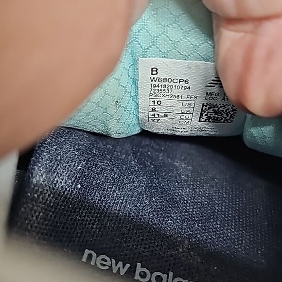 NEW BALANCE 680V6 ABZORB WOMENS SNEAKERS BFPM-01-064 - Picture 10 of 10